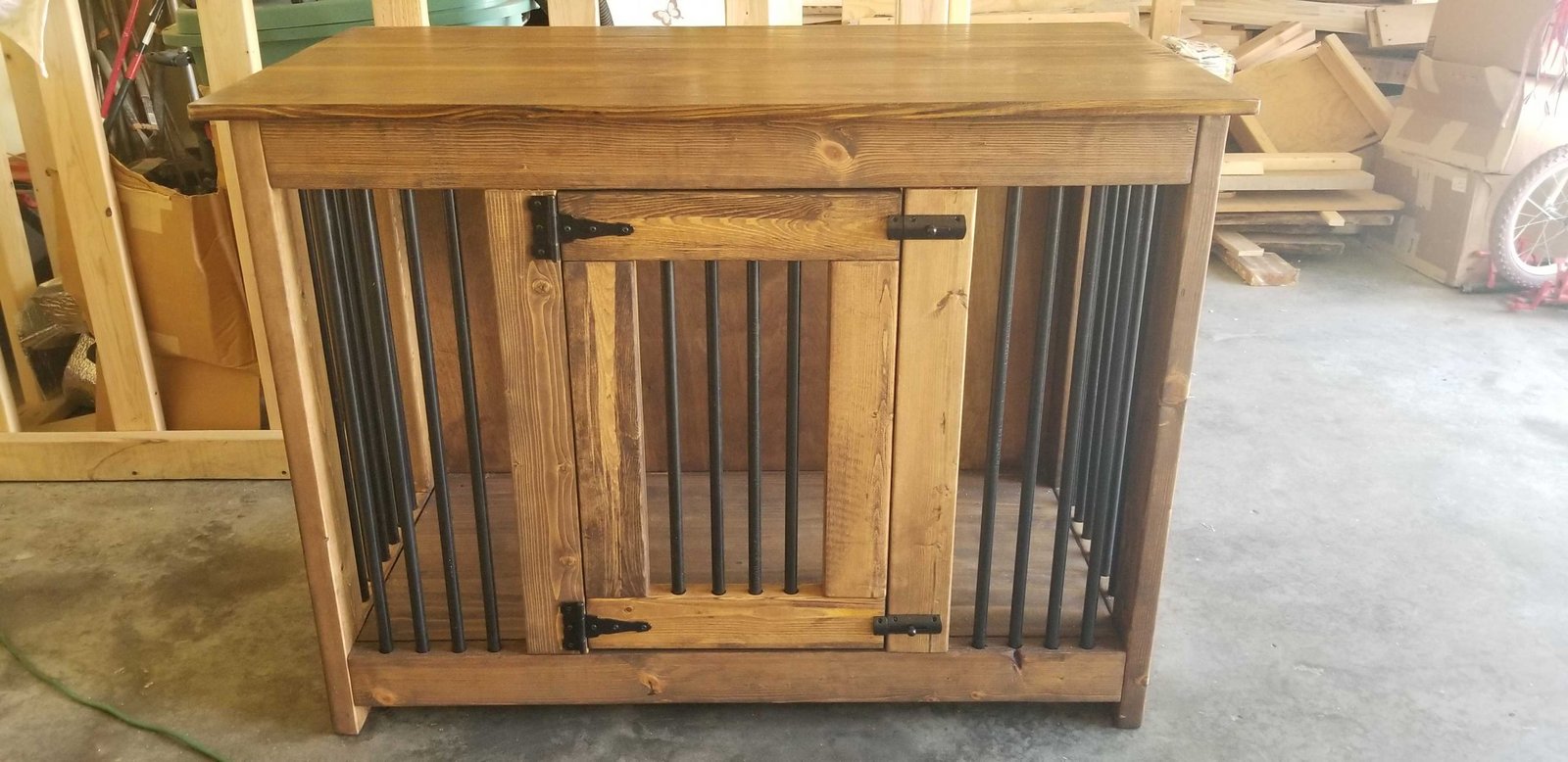 Medium Size Dog Crate Flush Mount Door